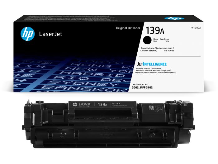 HP 139A Black Toner Cartridge - (W1390A)