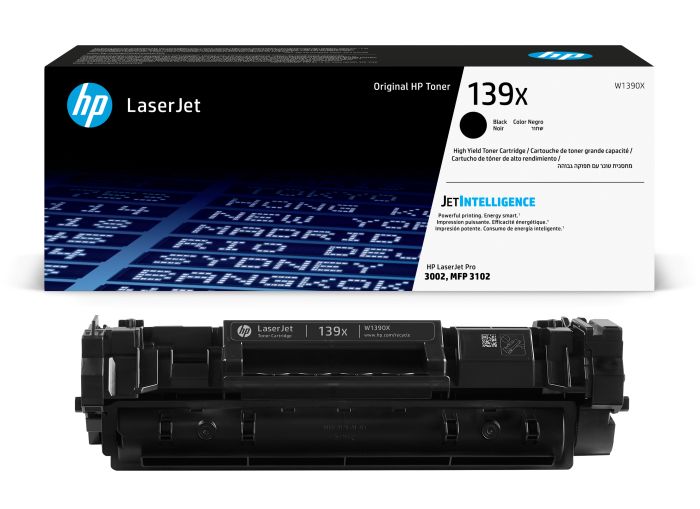 HP 139X High Capacity Black Toner Cartridge - (W1390X)