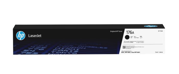 HP 176A Black Toner Cartridge - (W1760A)