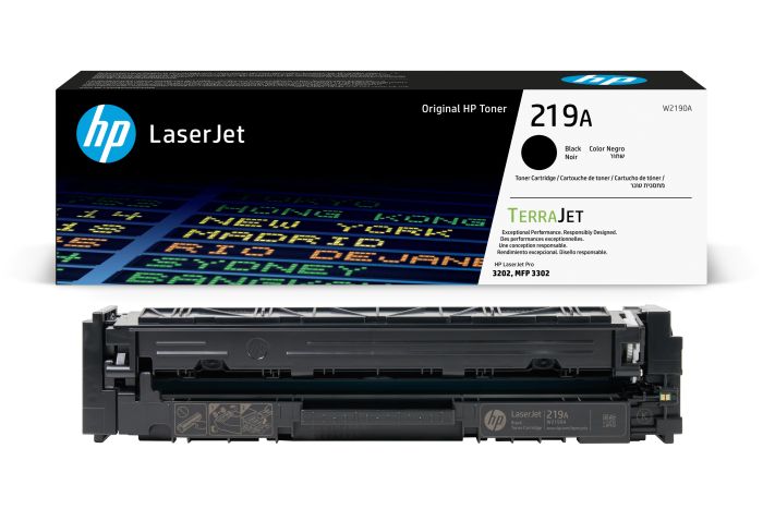 HP 219X High Capacity Black Toner Cartridge - (W2190X)