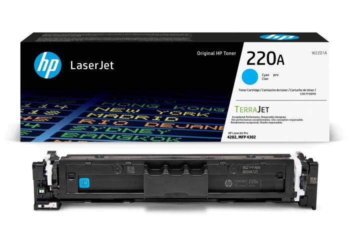HP 220A Cyan Toner Cartridge - (W2201A)