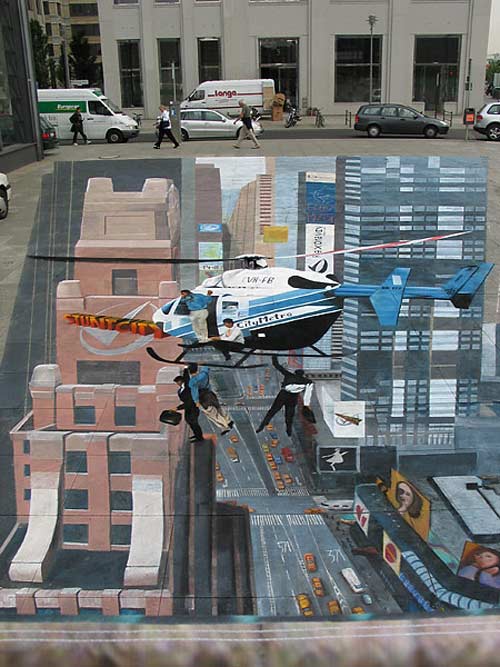 3D street art photos: What's the secret behind these eye-popping illusions?