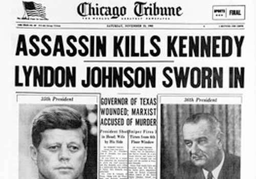 Chicago Tribune - JFK Assassination