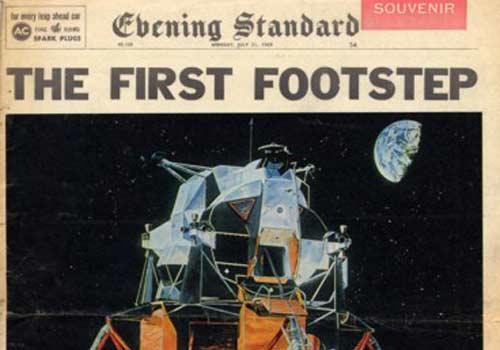 Evening Standard - Moon Landing