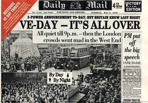 Daily Mail - VE Day
