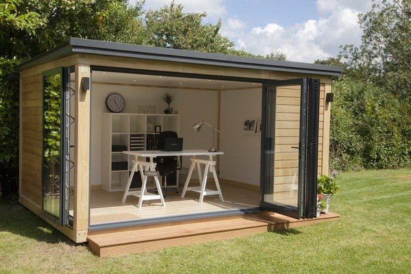 20 Creatively Hacked Urban Garden Shed Offices