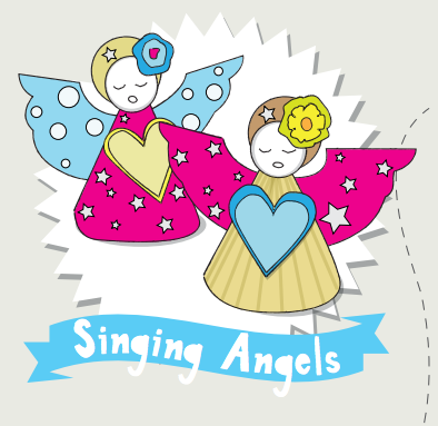 How To Make Printable Singing Angel Christmas Decorations
