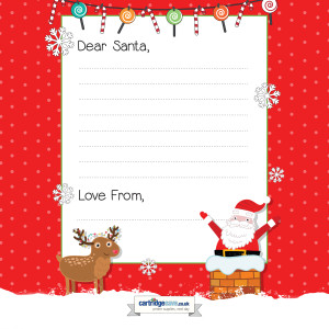 A Printable Letter To Santa