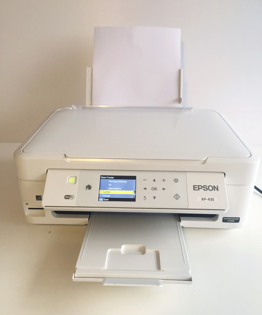 Epson XP 435 Paper Trays