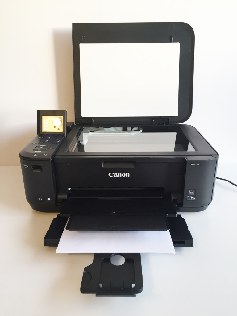 Canon Pixma MG4250 Tray Scan