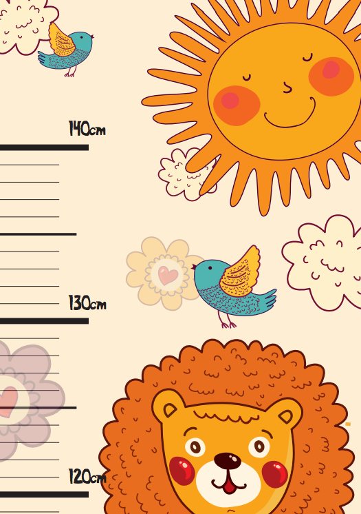 Printable height chart