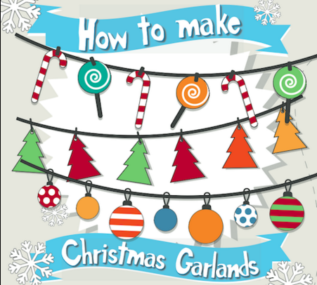 How To Make A Printable Christmas Garland