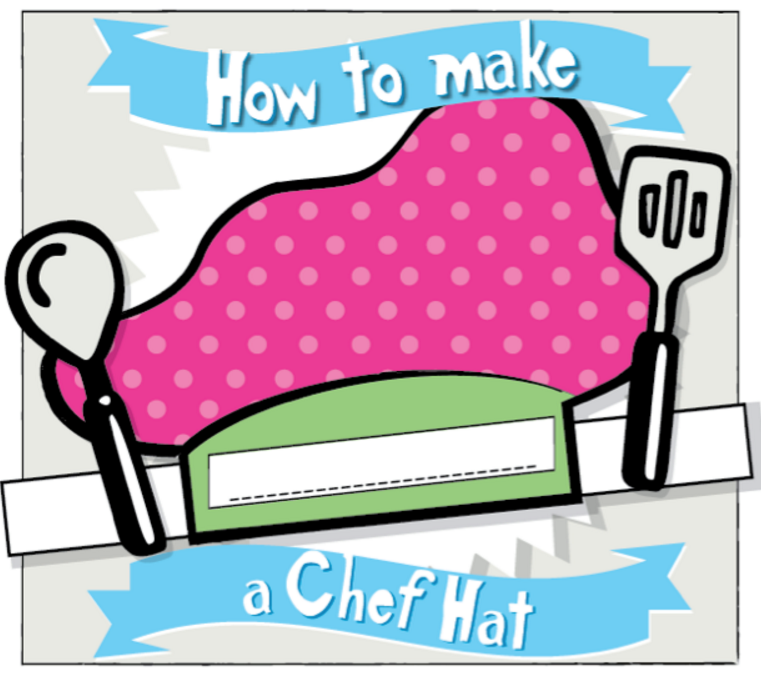 An easy guide on how to make a chef hat
