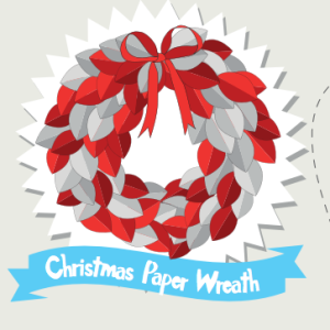 How To Make A Printable Paper Christmas Wreath