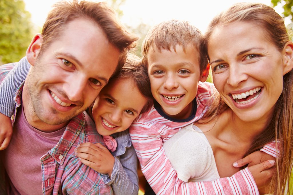 family photo closeup