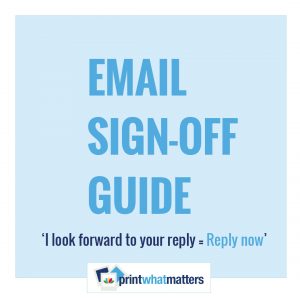 Email Sign Off Guide